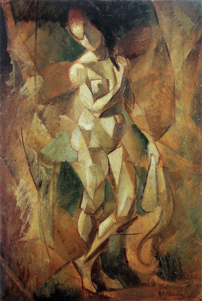Jean Metzinger, Nu debout, Cubisme, 1912 Jean Metzinger, Nu debout, Cubisme, 1912