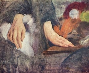 Hand Study, Edgar Degas